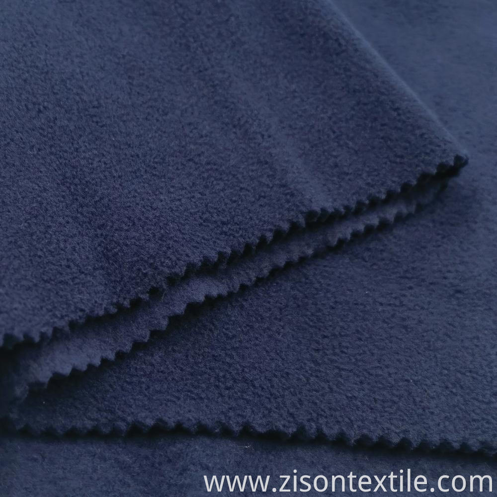 Low Moq Solid Brushed Polyester Polar Fleece Fabrics